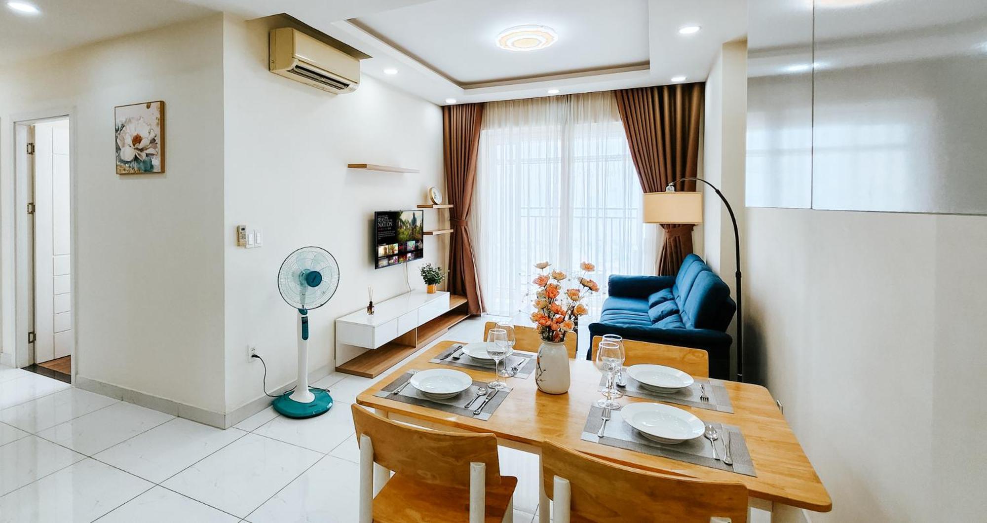 Sunrise City View Apartment , Near Lotte Mart Хошимин Экстерьер фото