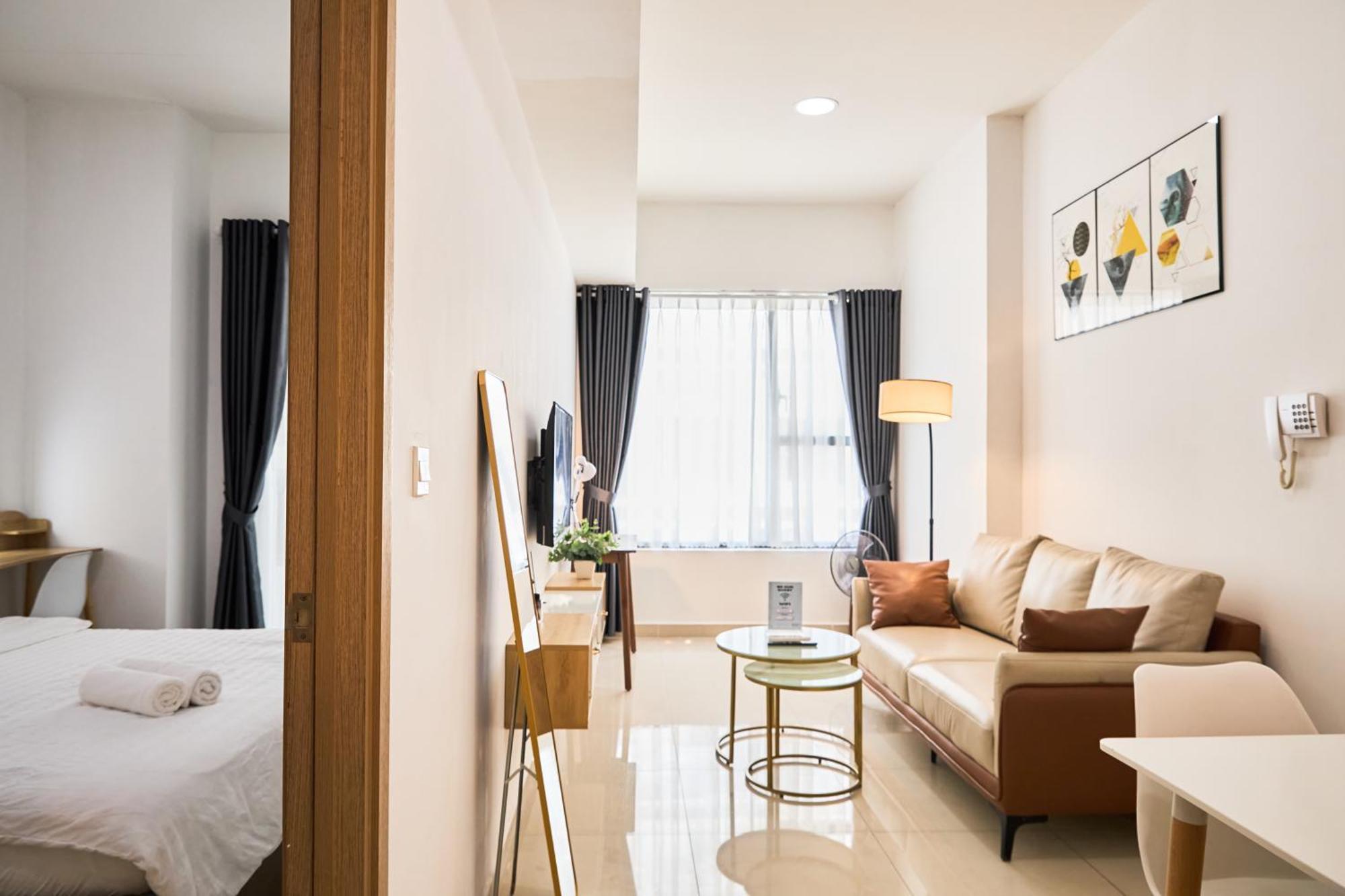 Sunrise City View Apartment , Near Lotte Mart Хошимин Экстерьер фото